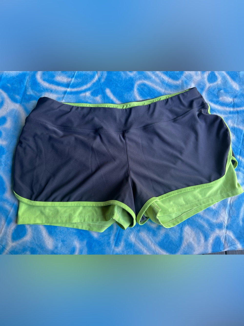 Avia Neon Green Athletic Shorts